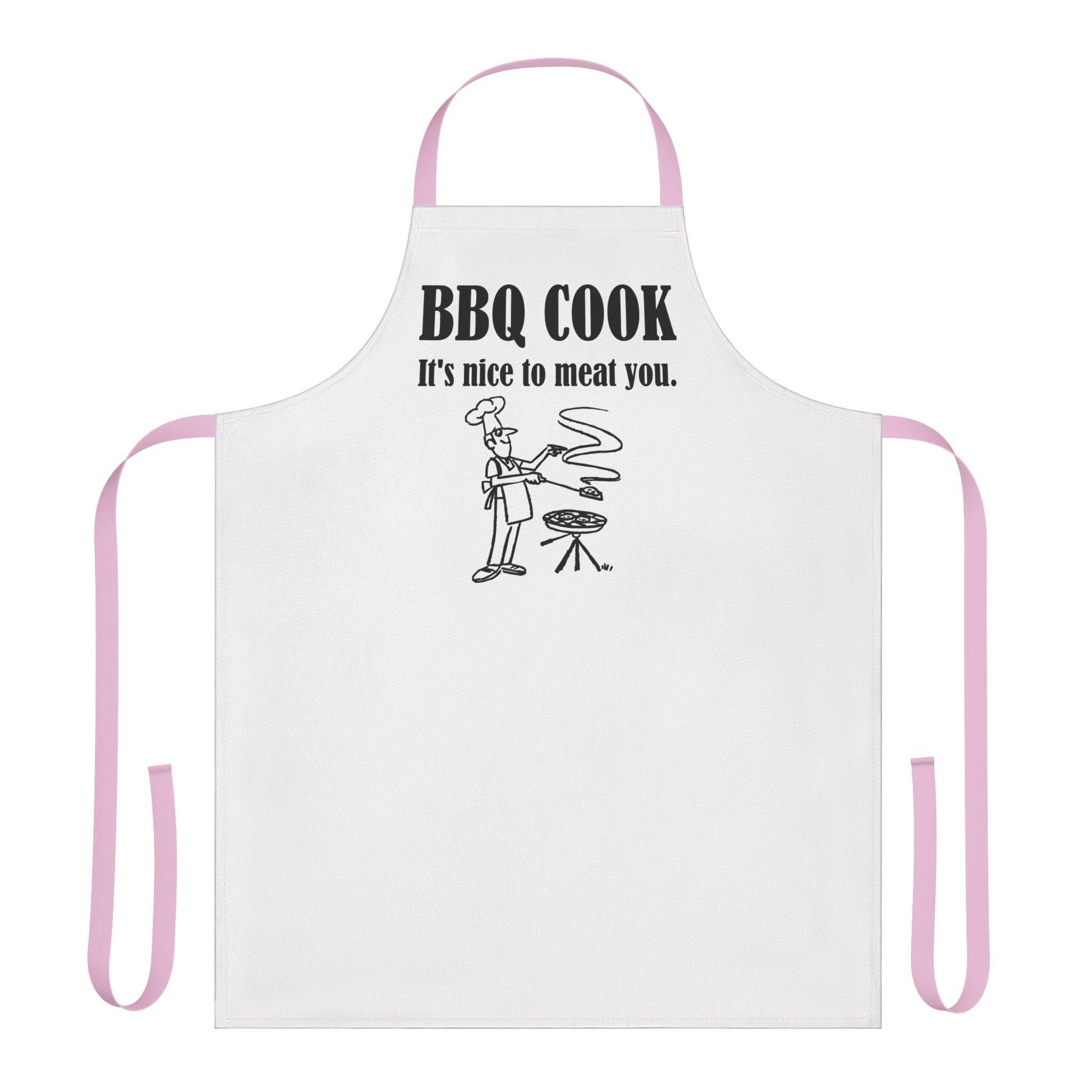 BBQ Cook It's nice to meat you - Cooking Apron - Witty Twisters Fashions