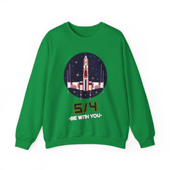 5/4 be with you - Star Wars Day - Sweatshirt - Witty Twisters Fashions