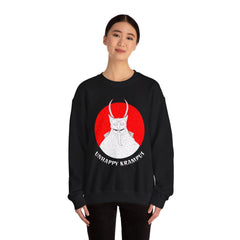 Unhappy Krampus - Sweatshirt - Witty Twisters Fashions