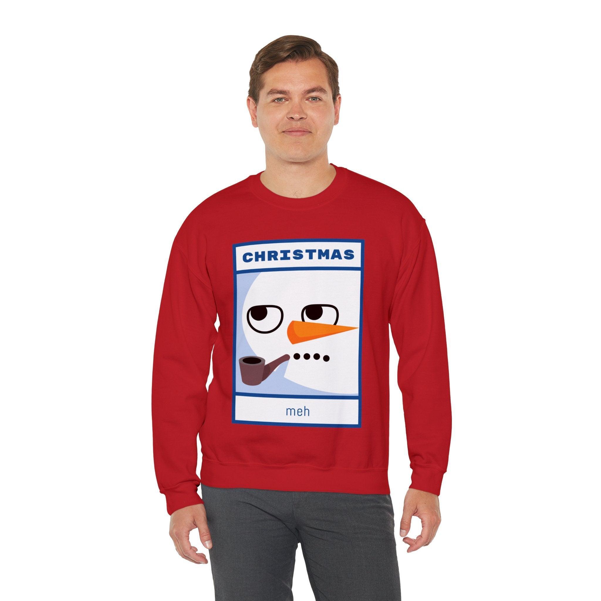 Christmas meh - Sweatshirt - Witty Twisters Fashions