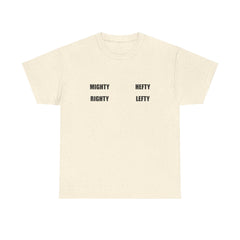 Mighty Righty Hefty Lefty - T-shirt - Witty Twisters Fashions