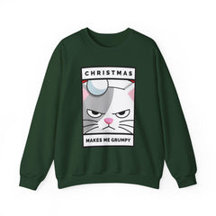 Christmas Makes Me Grumpy - Sweatshirt - Witty Twisters Fashions