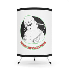 Merry MF Christmas - Retro Tripod Lamp - Witty Twisters Fashions