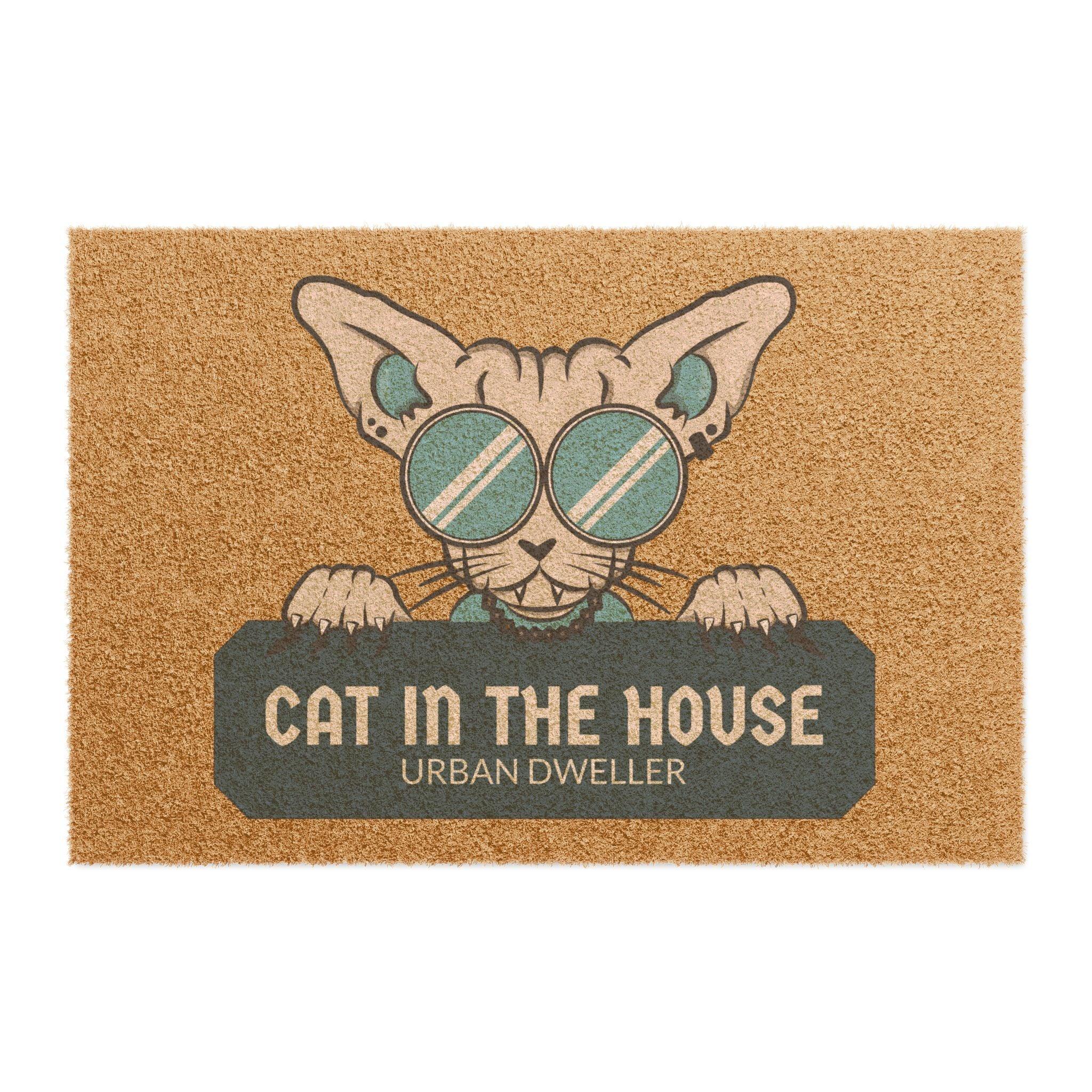 Cat In The House Urban Dweller - Doormat - Witty Twisters Fashions