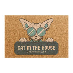 Cat In The House Urban Dweller - Doormat - Witty Twisters Fashions