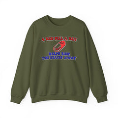 A red pill a day helps keep the blues away - Sweatshirt - Witty Twisters Fashions