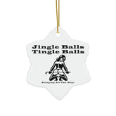 Jingle Balls ... Stinging All The Way - Ceramic Ornaments - Witty Twisters Fashions