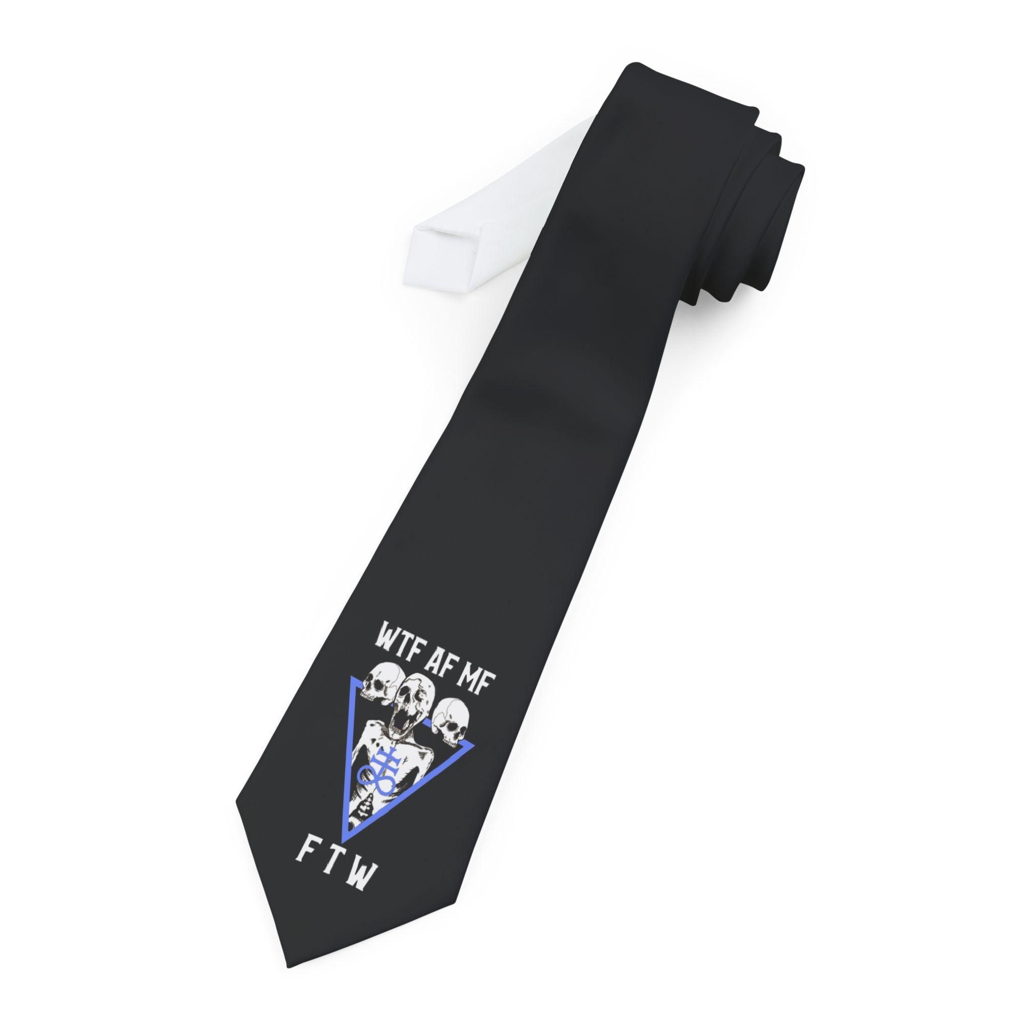 WTF AF MF FTW - Necktie - Witty Twisters Fashions