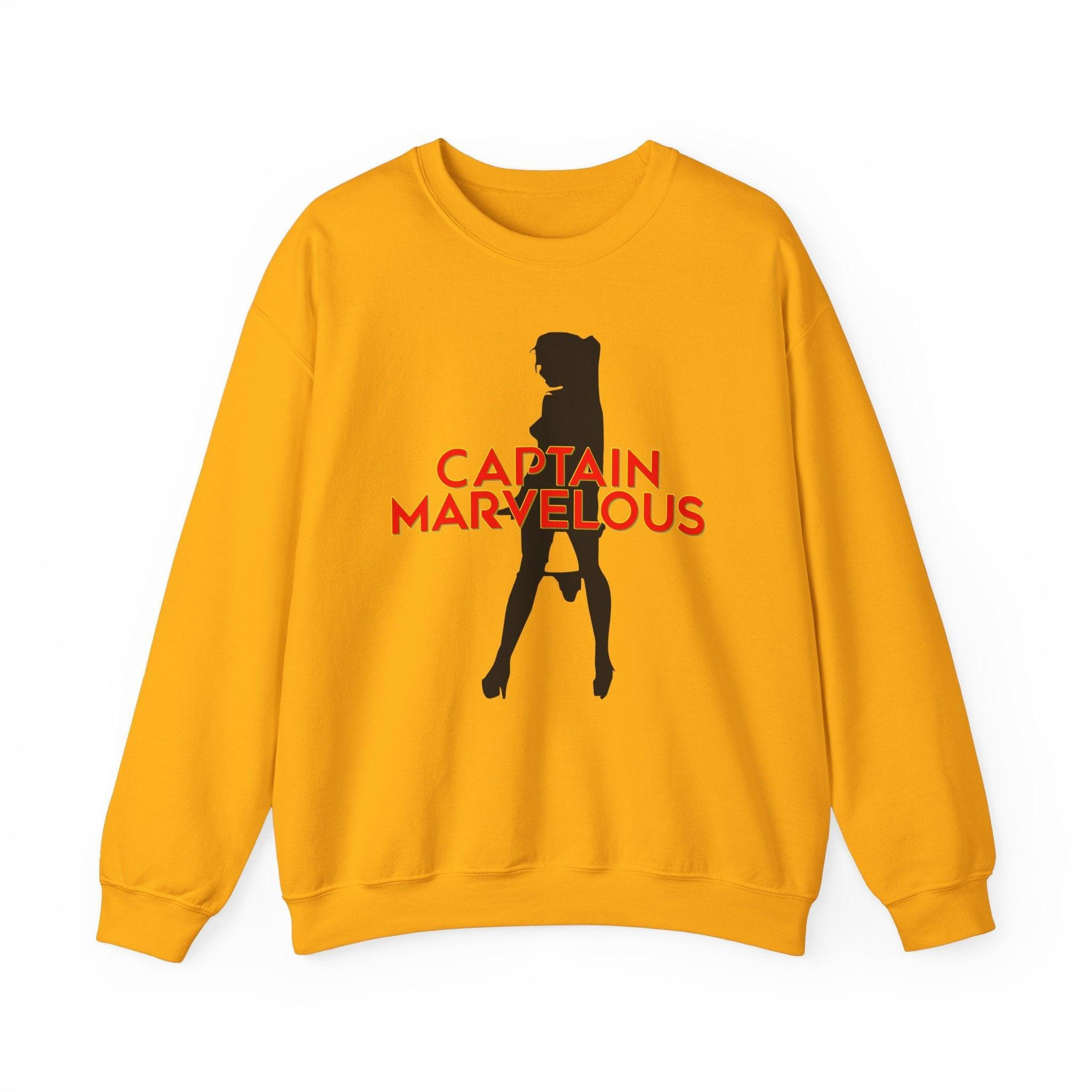 Captain Marvelous - Sweatshirt - Witty Twisters Fashions