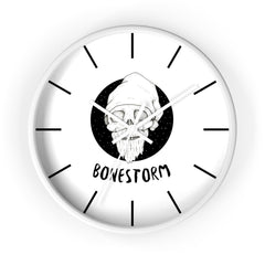 Bonestorm - Wall Clock - Witty Twisters Fashions