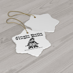 Jingle Balls ... Stinging All The Way - Ceramic Ornaments - Witty Twisters Fashions