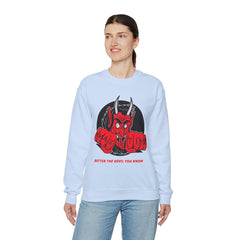 Better the devil you know Xmas time - Sweatshirt - Witty Twisters Fashions
