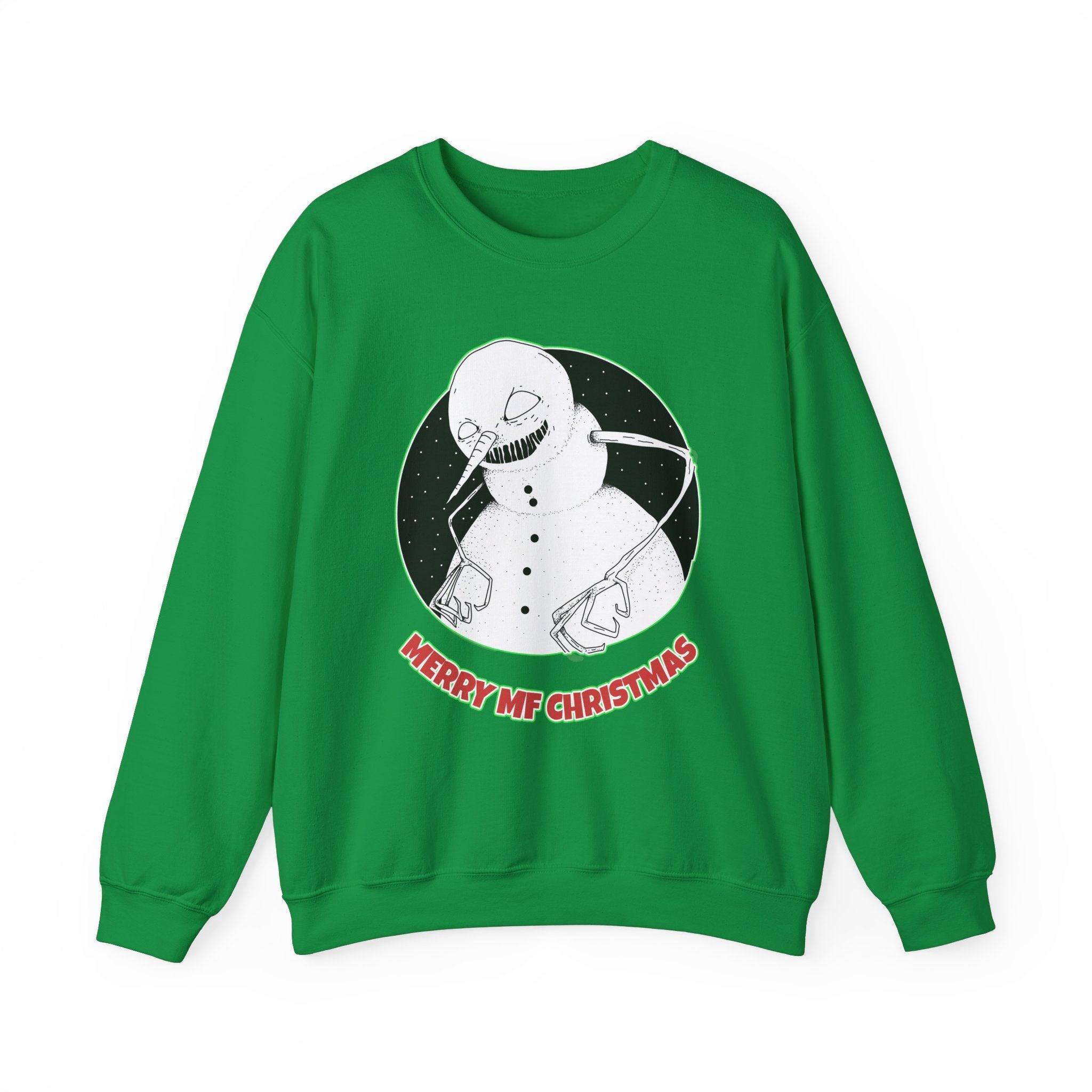 Merry MF Christmas - Sweatshirt - Witty Twisters Fashions