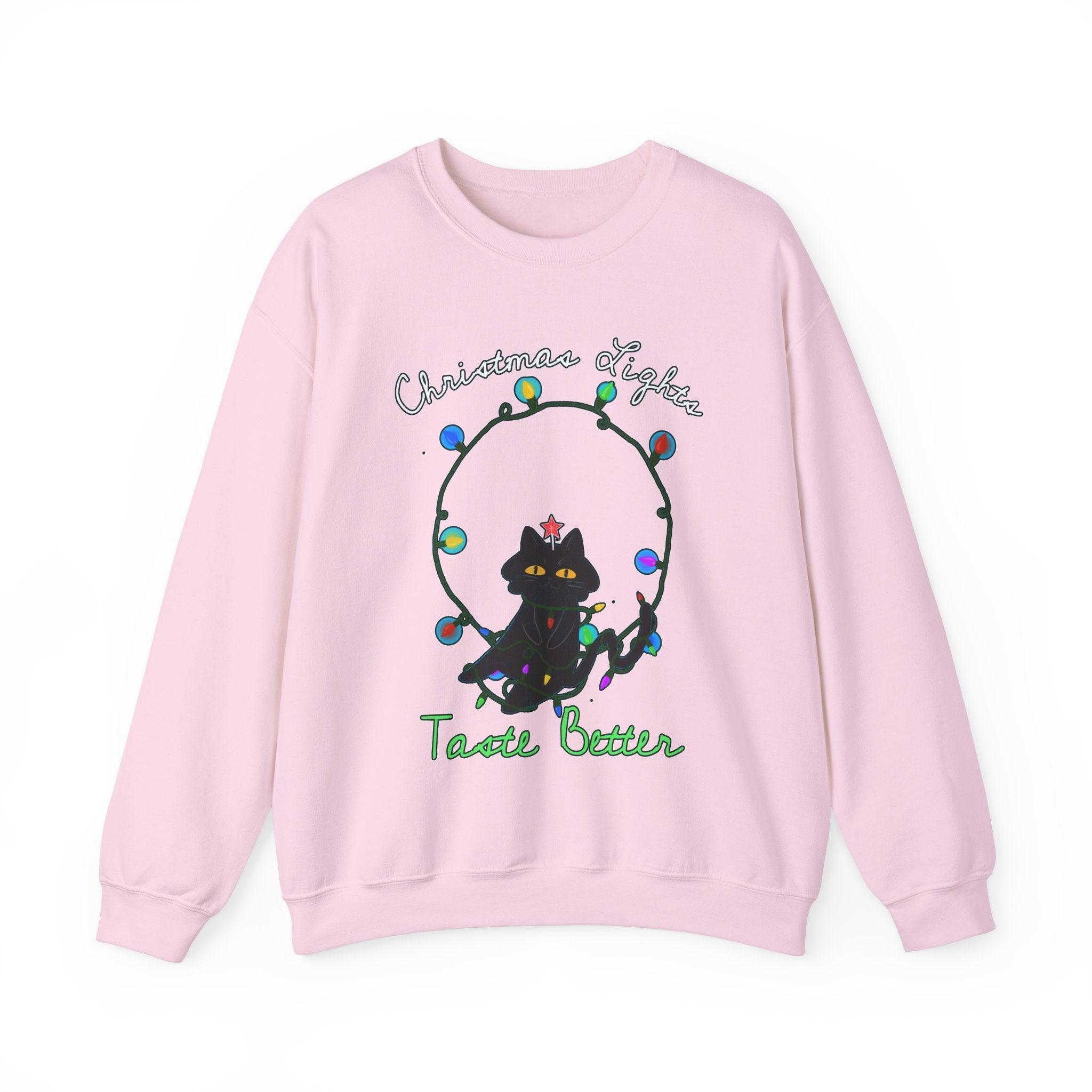 Christmas Lights Taste Better - Sweatshirt - Witty Twisters Fashions