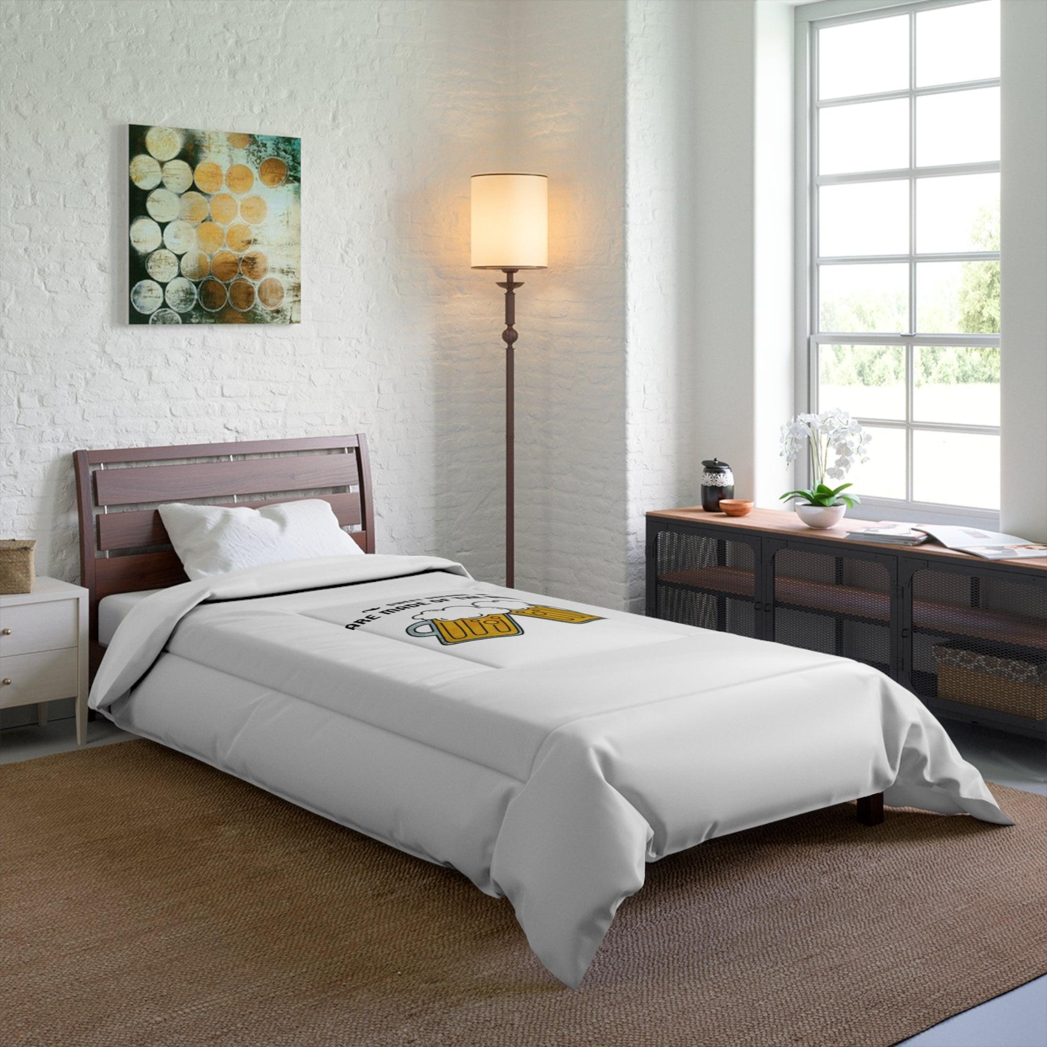 Sweet dreams are made of the beers - Bed Comforter - Witty Twisters Fashions