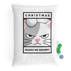 Christmas Makes Me Grumpy - Pet Bed - Witty Twisters Fashions
