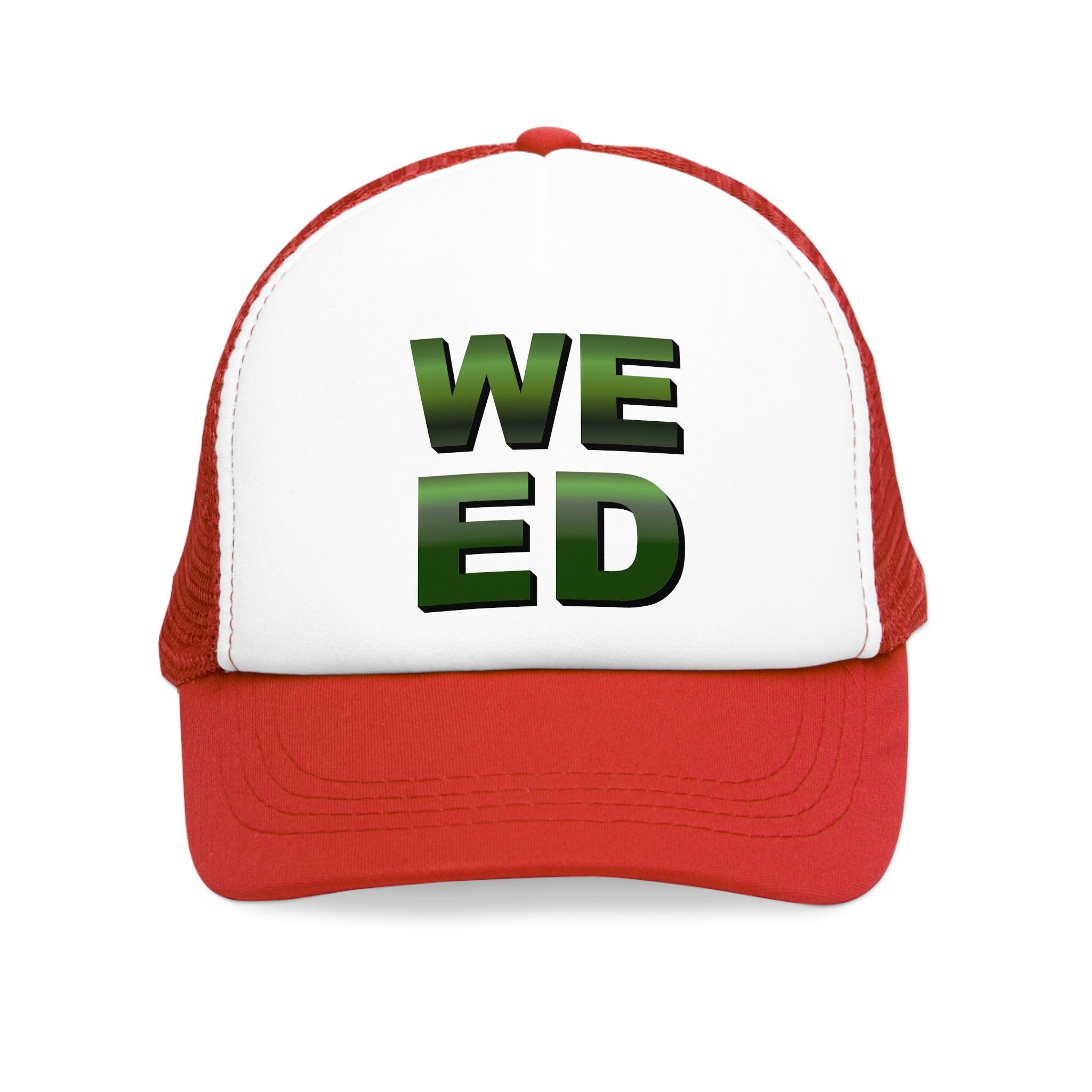 Weed - Mesh Trucker Hat - Witty Twisters Fashions