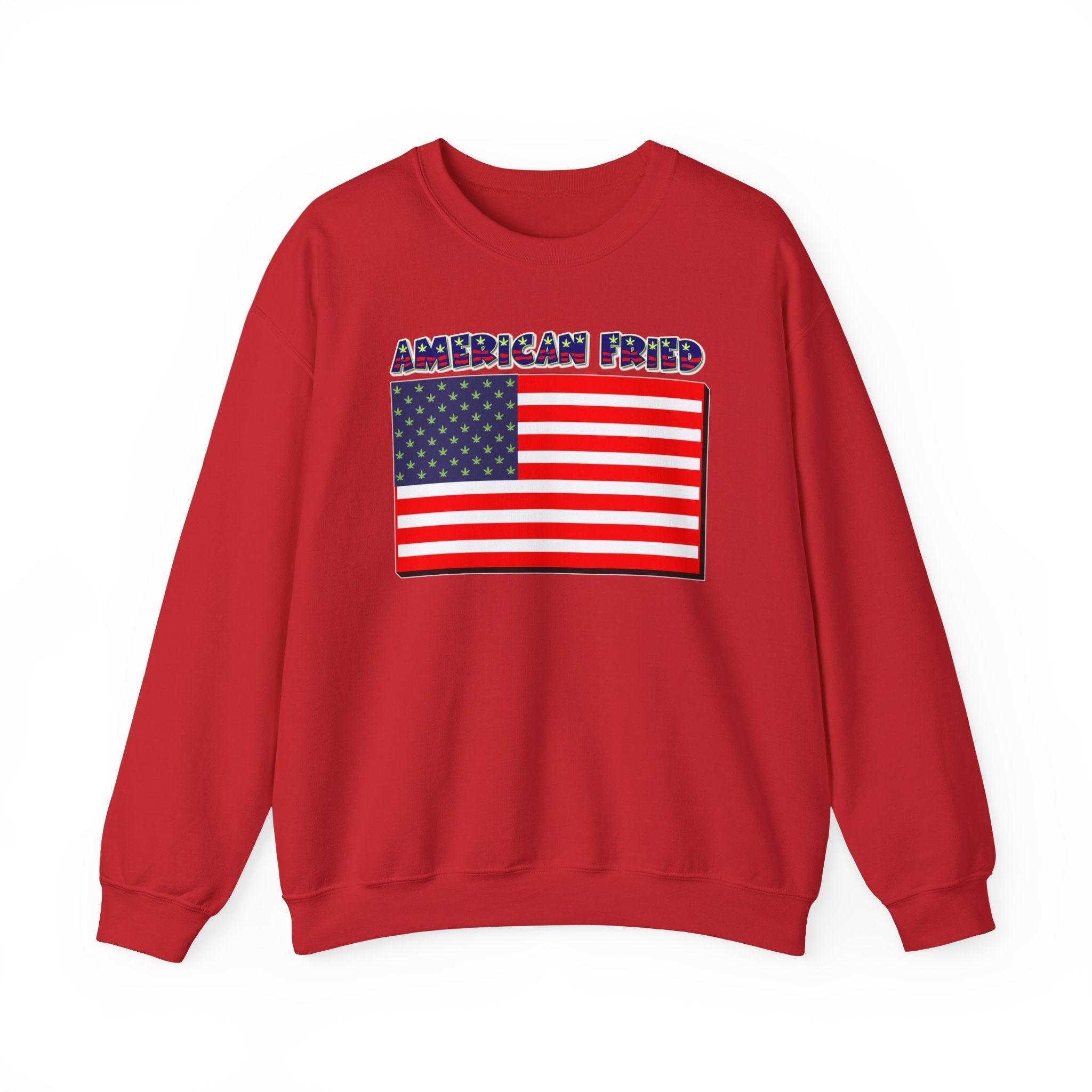 American Fried - Sweatshirt - Witty Twisters Fashions
