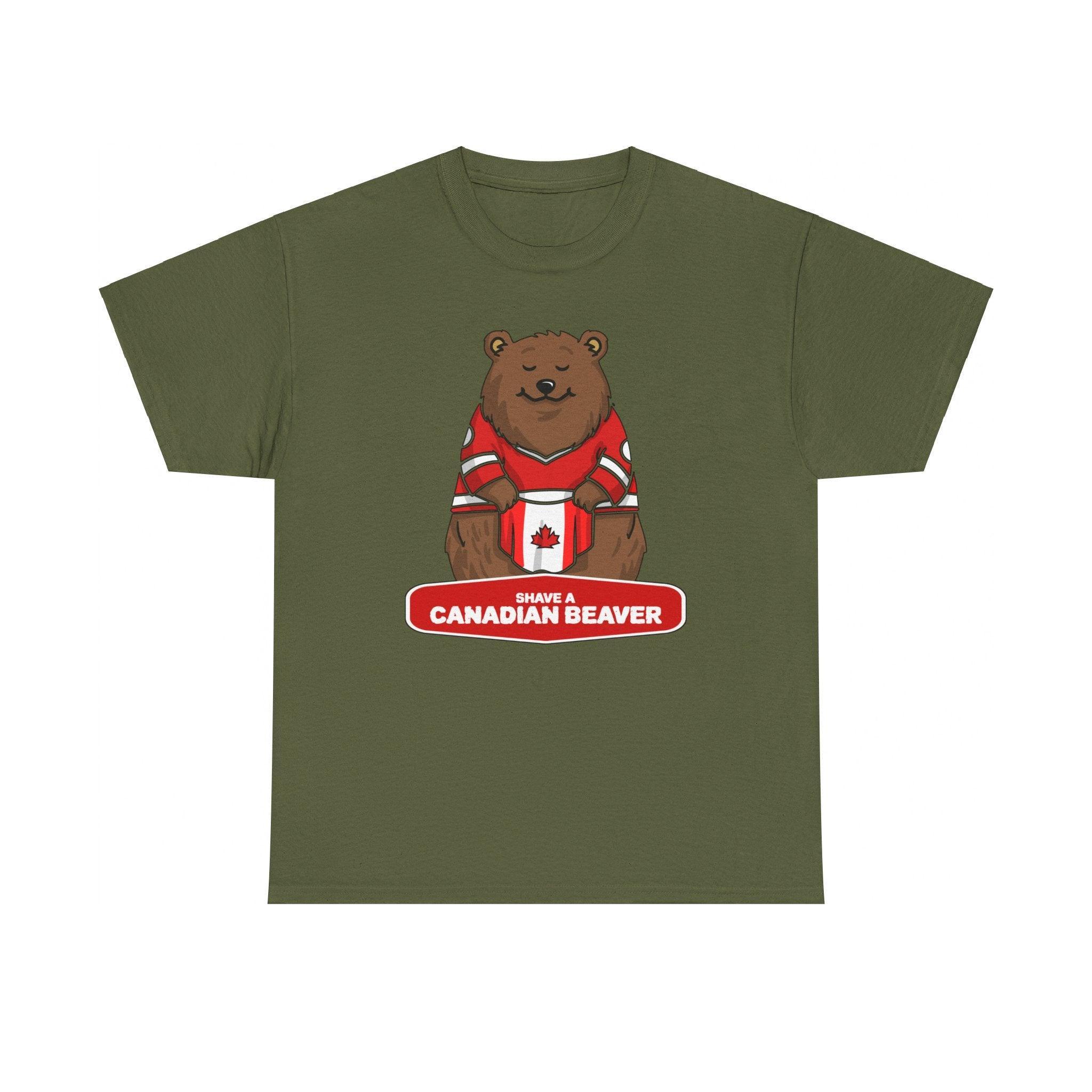Shave a Canadian Beaver - Animal T-Shirt - Witty Twisters Fashions