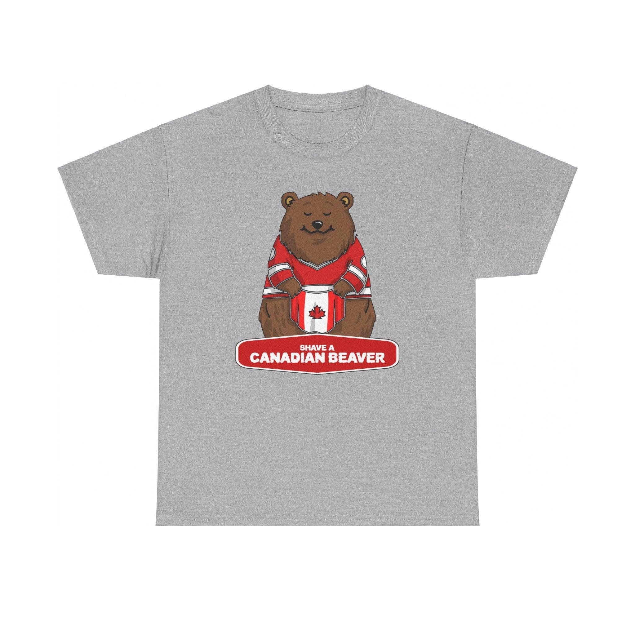 Shave a Canadian Beaver - Animal T-Shirt - Witty Twisters Fashions