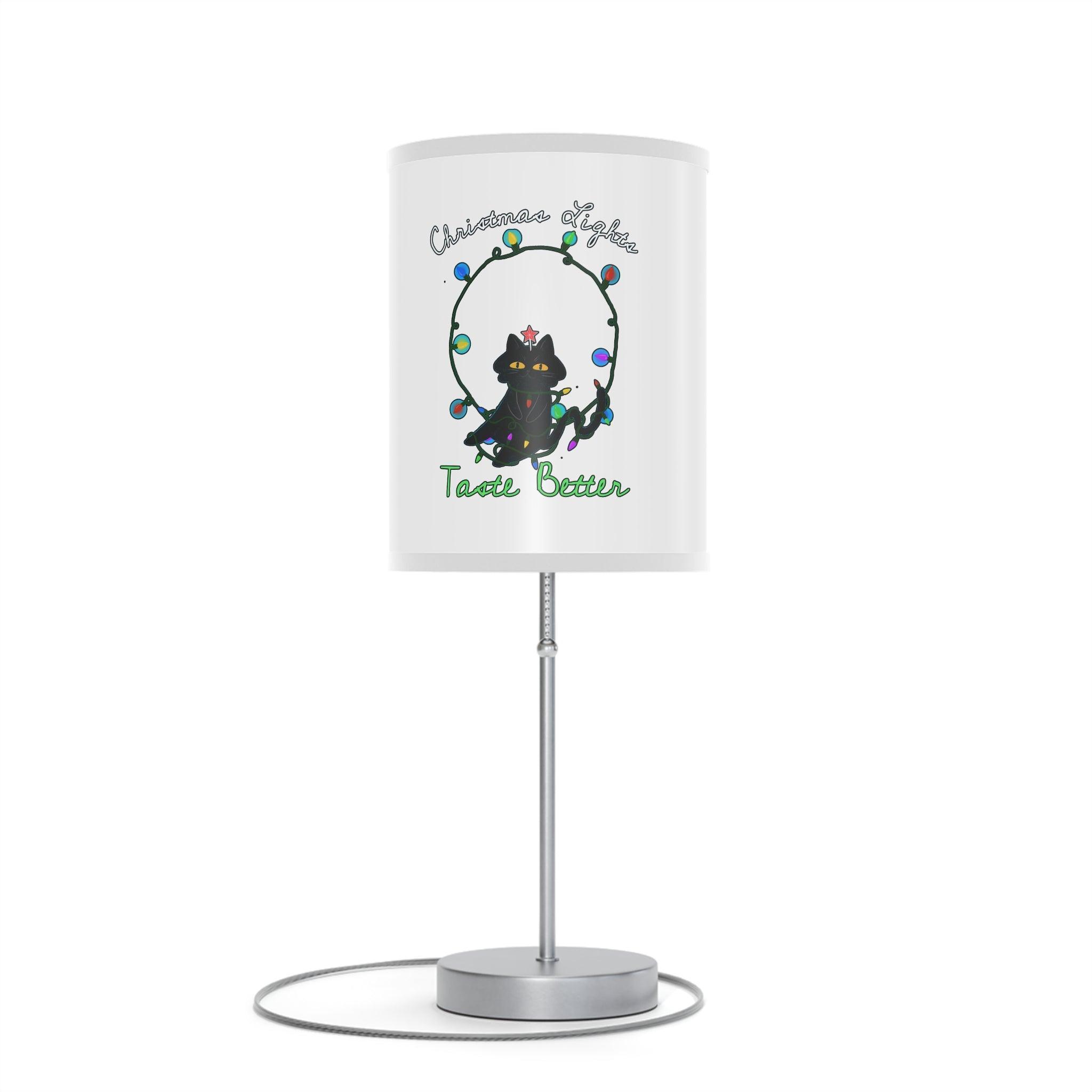 Christmas Lights Taste Better - Lamp on a Stand - Witty Twisters Fashions