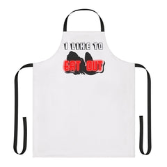 I Like To Eat Out - Cooking Apron - Witty Twisters Fashions