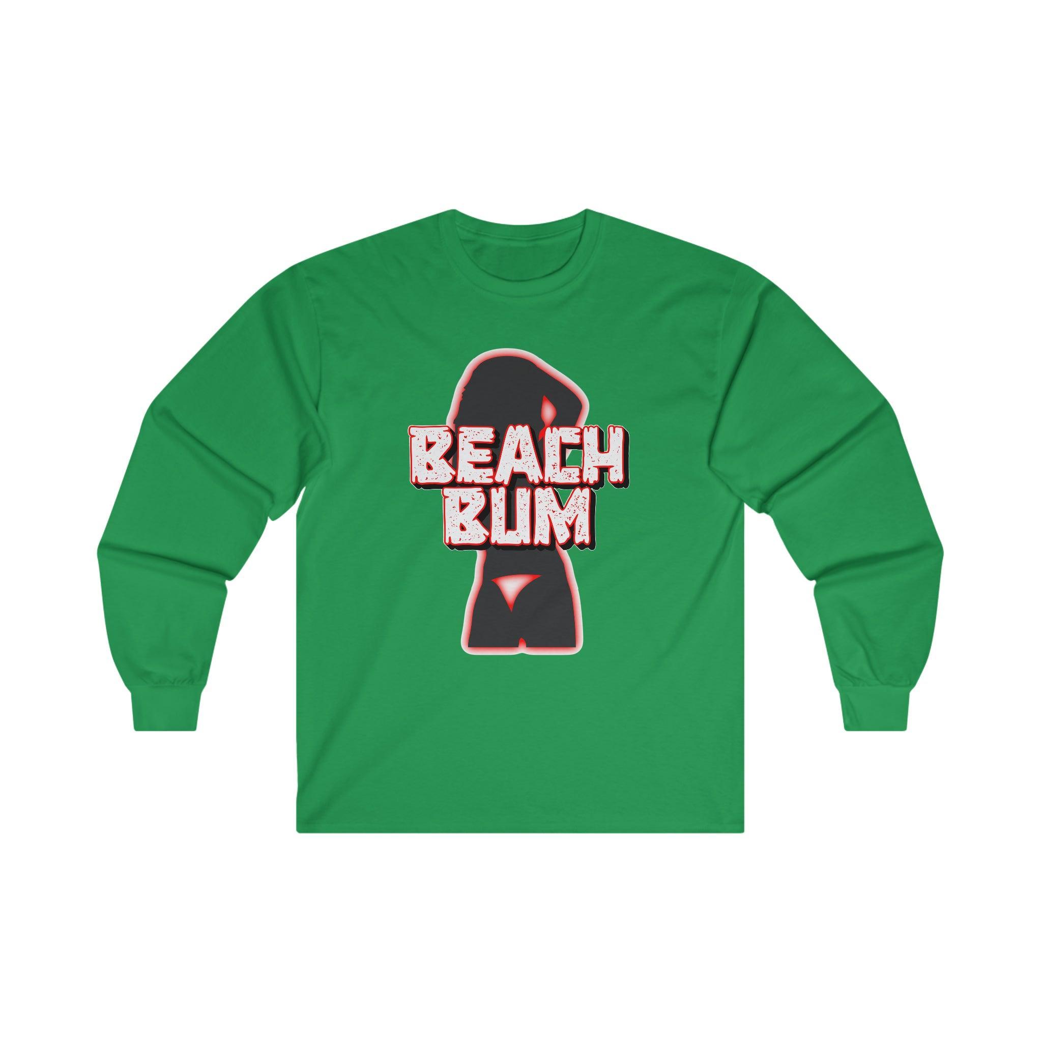 Beach Bum - Long-Sleeve Tee - Witty Twisters Fashions