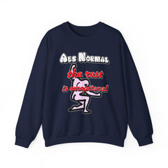 Abs Normal The Rest Is Exceptional - Sweatshirt - Witty Twisters Fashions
