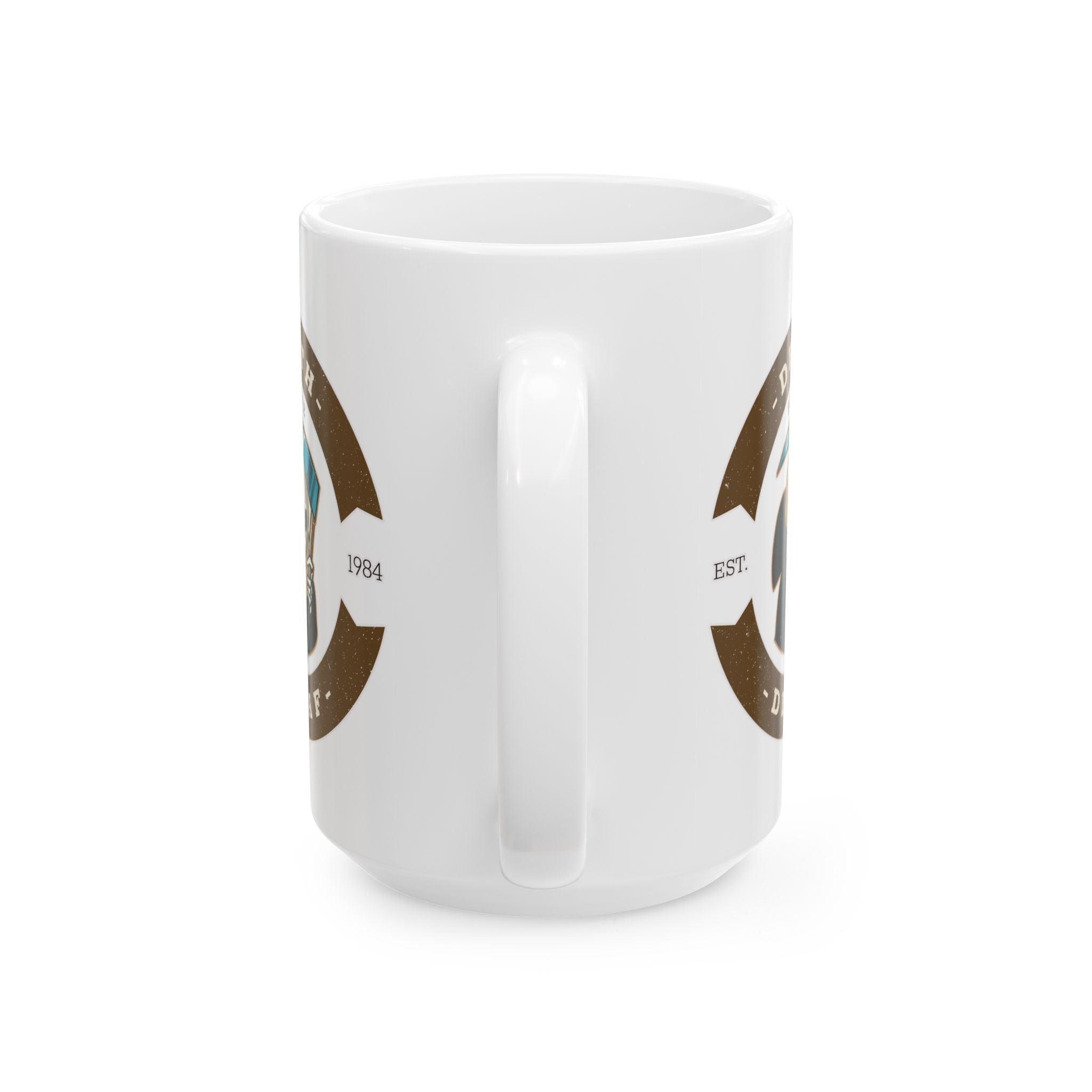 Death before decaf - Ceramic Coffee Mug 11oz, 15oz - Witty Twisters Fashions