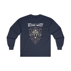 Alone Wolf Looking For Love - Long-Sleeve Tee - Witty Twisters Fashions