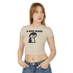 A Nice Bare - Women's Baby Tee - Witty Twisters Fashions