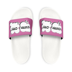 Cum On! - Women's Removable-Strap Sandals - Witty Twisters Fashions