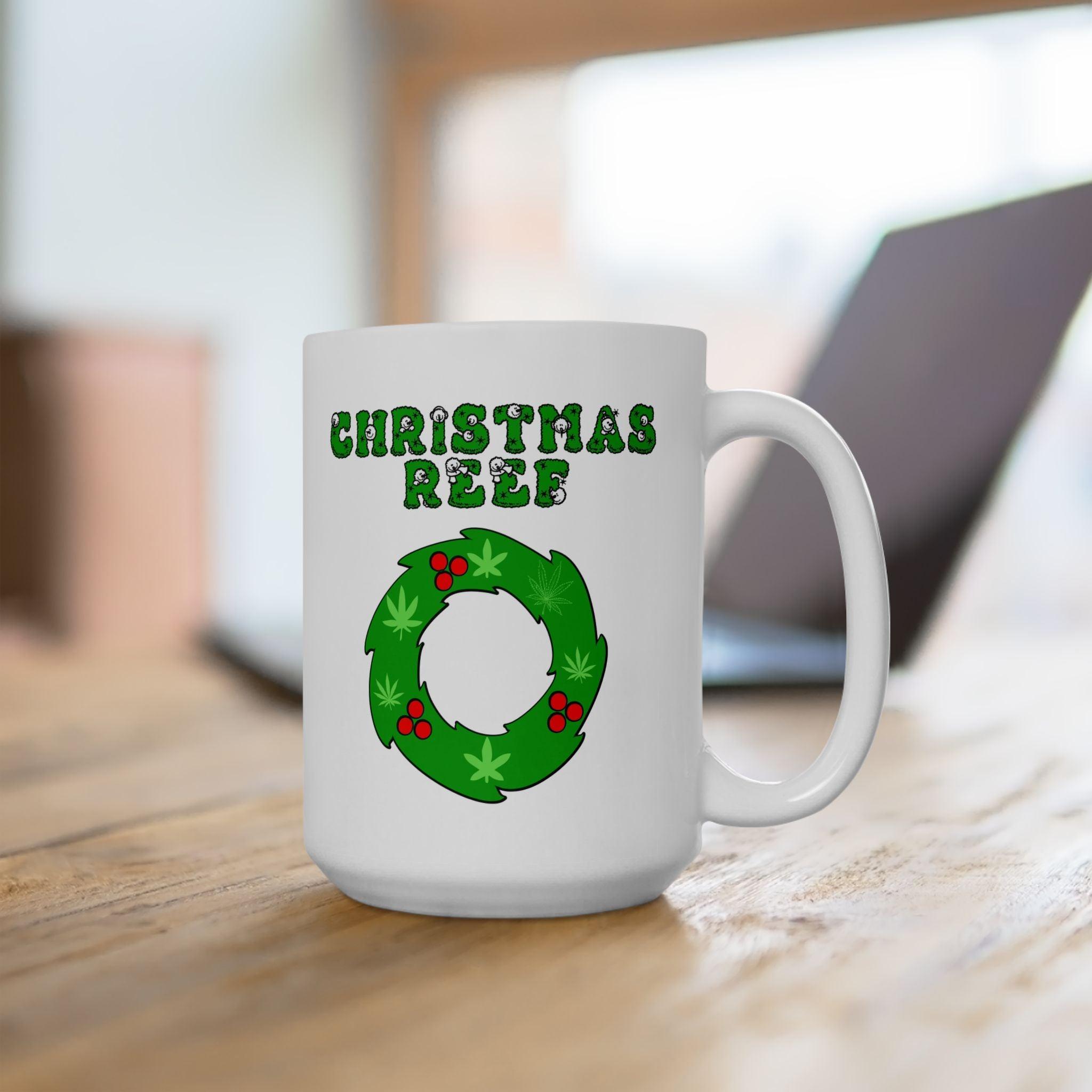 Christmas Reef - Ceramic Coffee Mug 11oz, 15oz - Witty Twisters Fashions