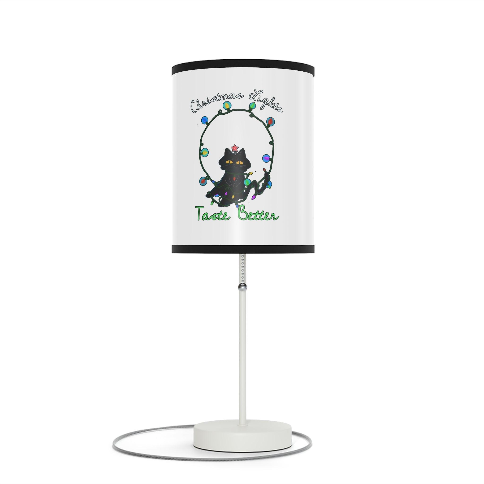 Christmas Lights Taste Better - Lamp on a Stand - Witty Twisters Fashions