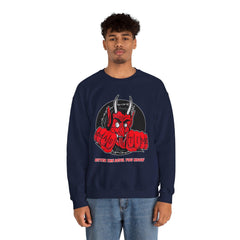 Better the devil you know Xmas time - Sweatshirt - Witty Twisters Fashions