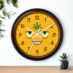 High All The Time - Wall Clock - Witty Twisters Fashions