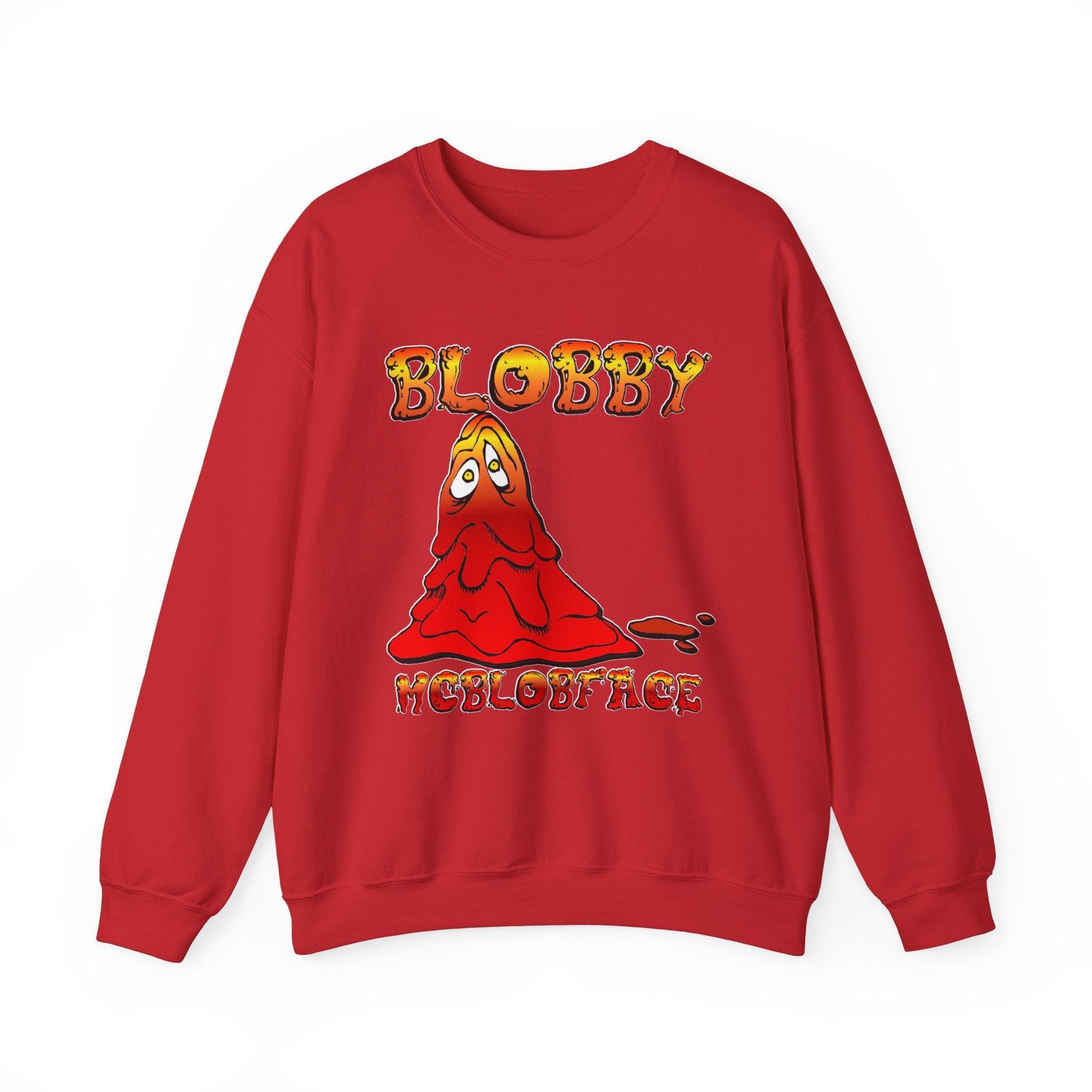 Blobby McBlobface - Sweatshirt - Witty Twisters Fashions