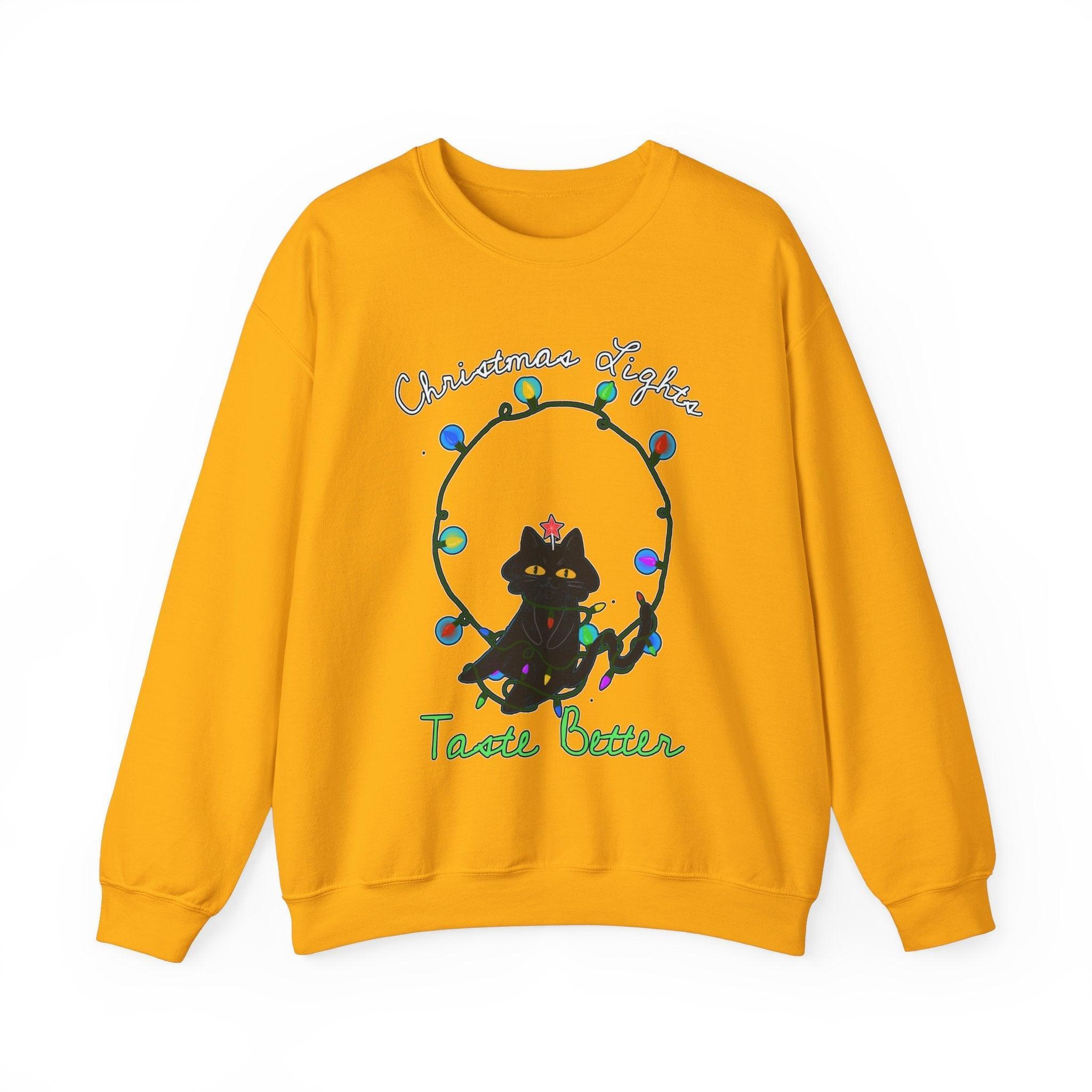 Christmas Lights Taste Better - Sweatshirt - Witty Twisters Fashions