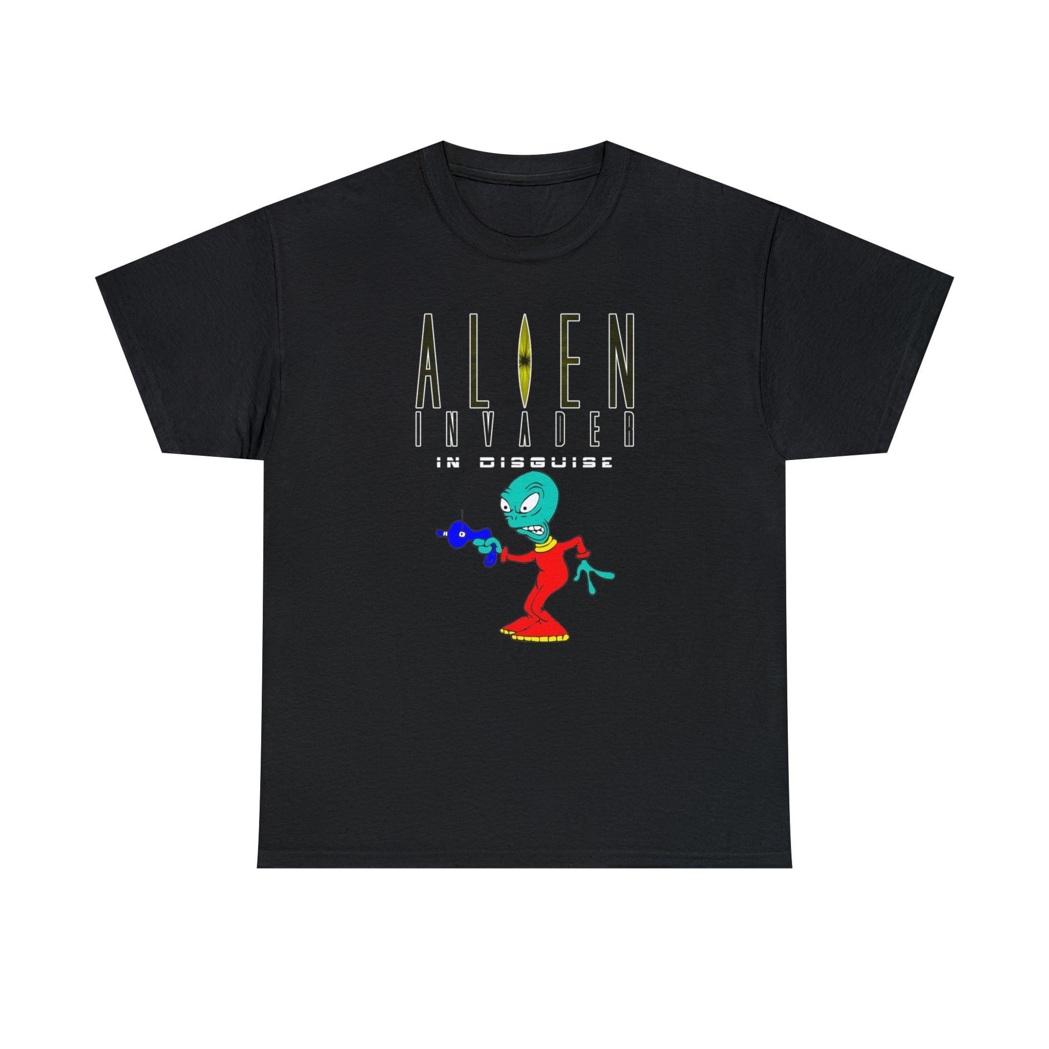 Alien Invader In Disguise - T-Shirt - Witty Twisters Fashions
