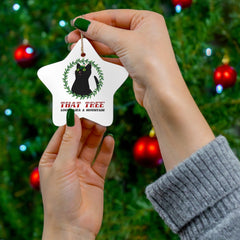 That Tree Looks Like A Mountain - Ceramic Ornaments - Witty Twisters Fashions