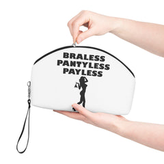 Braless Pantyless Payless - Makeup Bag - Witty Twisters Fashions