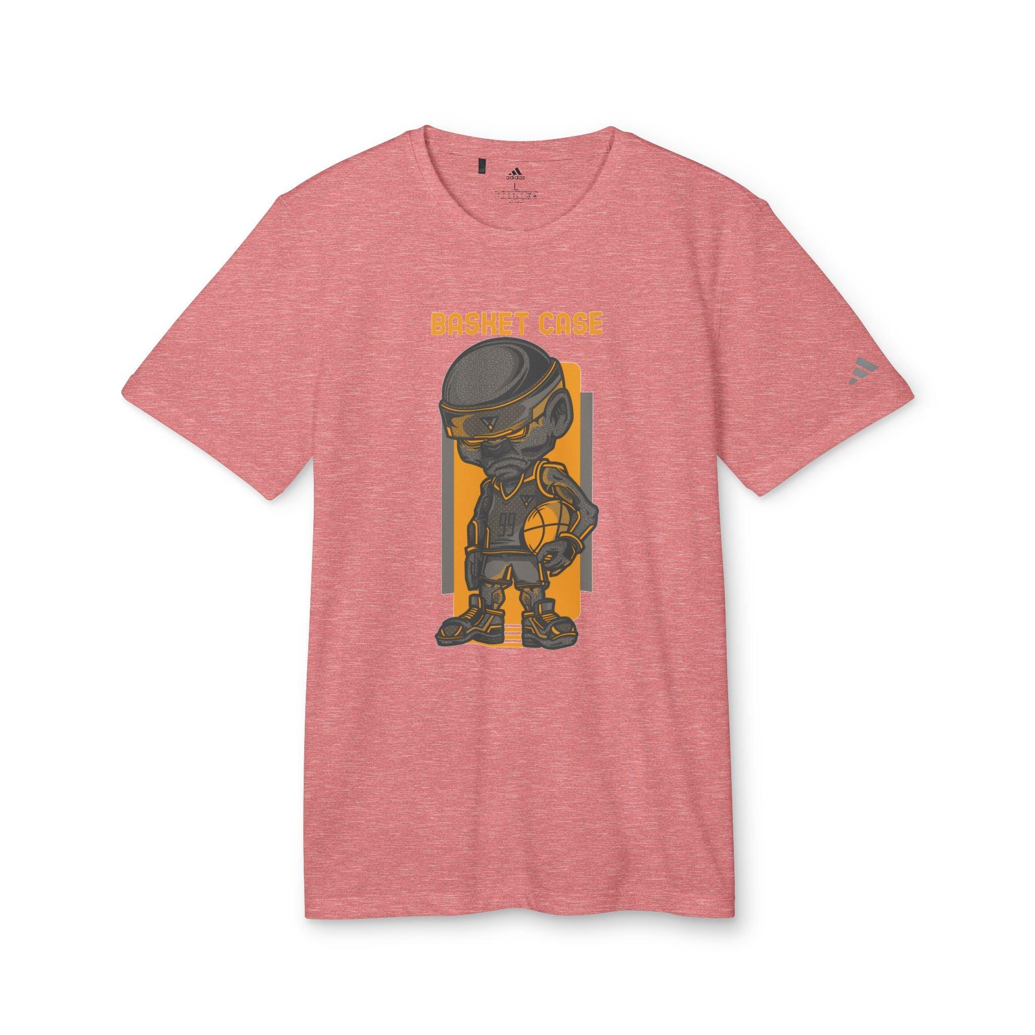 Basket Case - adidas® Unisex Sport T-shirt - Witty Twisters Fashions