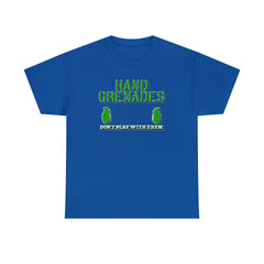 Hand Grenades Don't Play With Them - T-Shirt - Witty Twisters Fashions