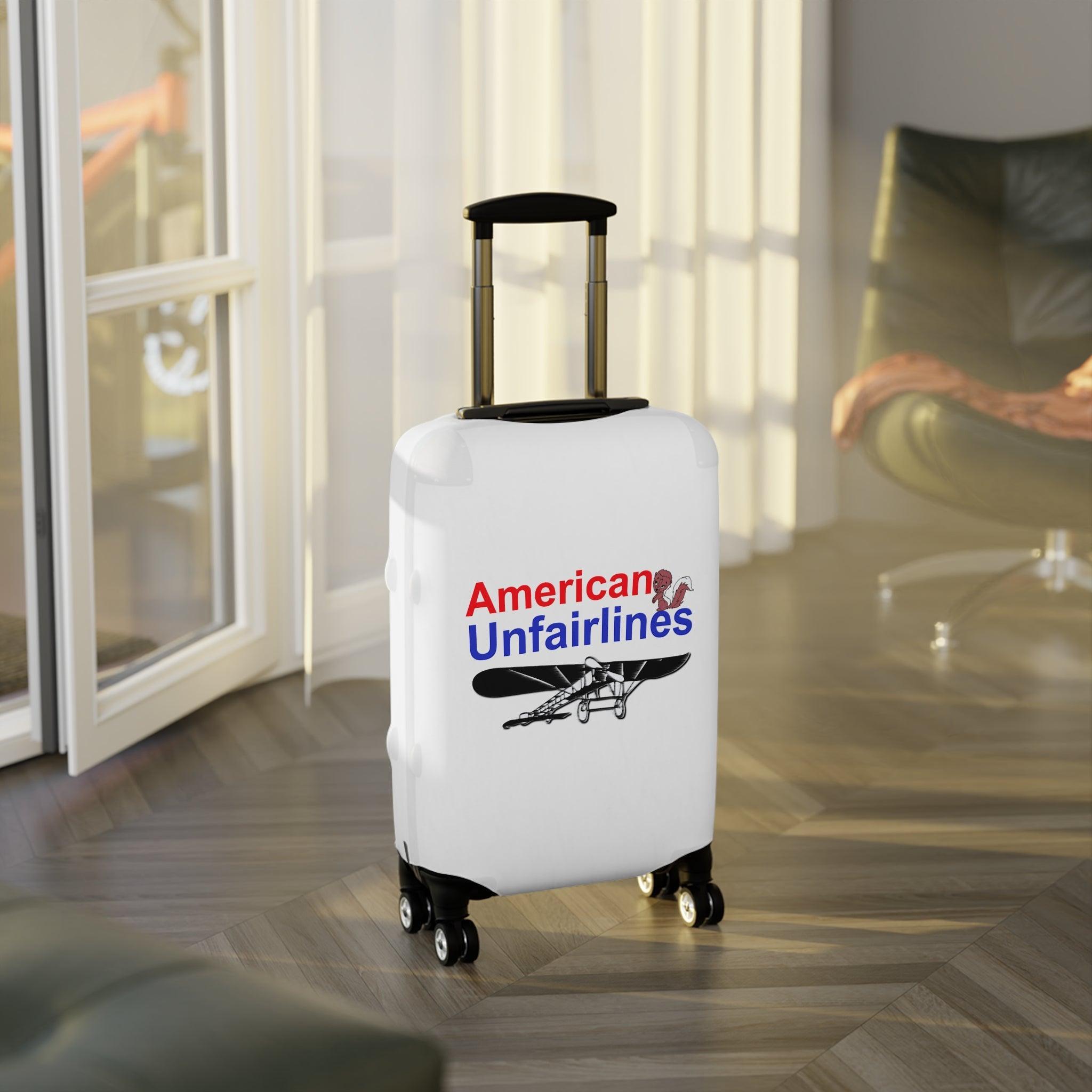 American Unfairlines - Luggage Cover - Witty Twisters Fashions