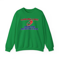 A red pill a day helps keep the blues away - Sweatshirt - Witty Twisters Fashions