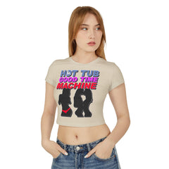Hot Tub Good Time Machine - Women's Baby Tee - Witty Twisters Fashions