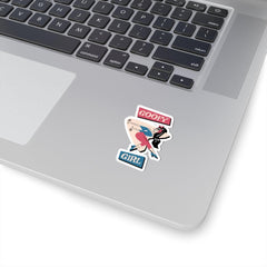 Goofy Girl - Kiss-Cut Stickers - Witty Twisters Fashions