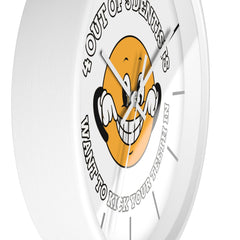 4 out of 5 dentists want to kick your teeth in - Wall Clock - Witty Twisters Fashions