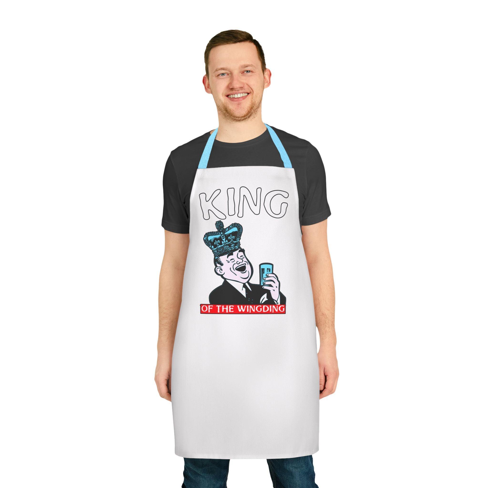 King of the Wingding - Cooking Apron - Witty Twisters Fashions