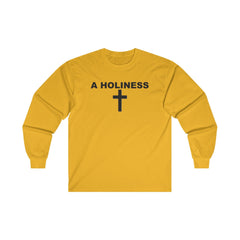 A Holiness - Long-Sleeve Tee - Witty Twisters Fashions